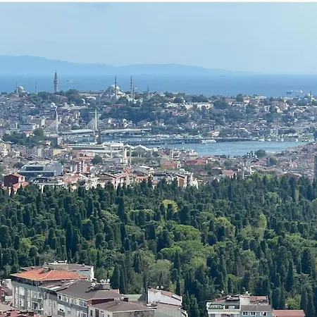 Live Lavishly Balcony 30 Floor Apartment Istanbul