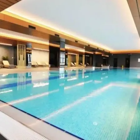 Live Lavishly Balcony 30 Floor Apartment Istanbul