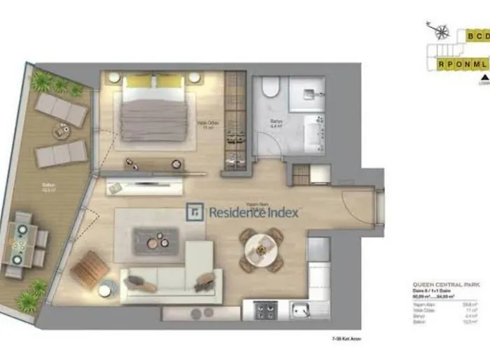 דירה Live Lavishly Balcony 30 Floor איסטמבול